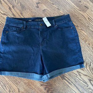 Lane Bryant Plus Size Denim Shorts NWT Size 16